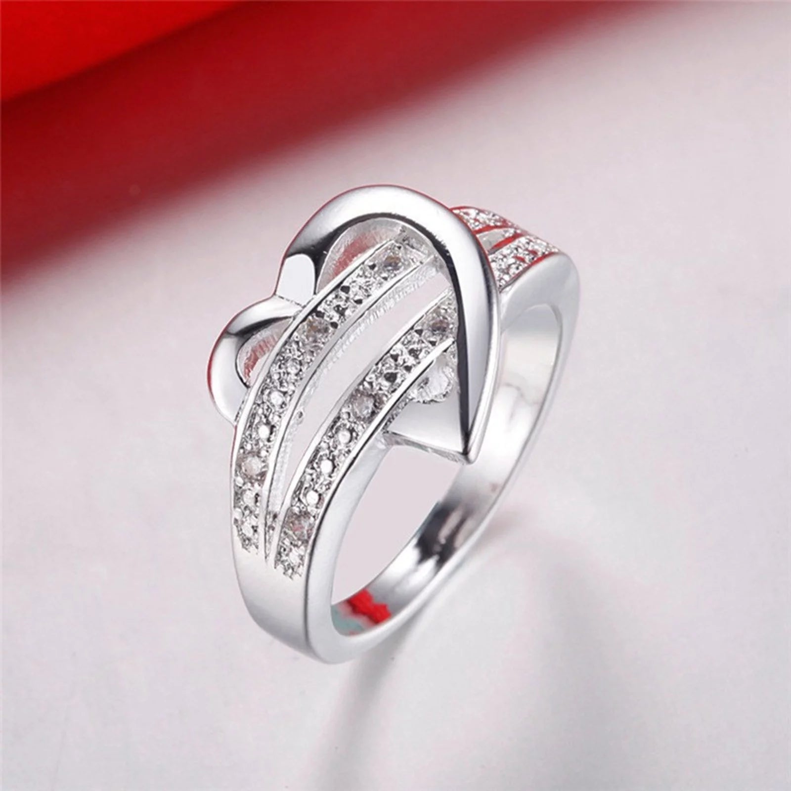 Rings for Women Ladies Fashion Diamond Ring Jewelry Creative Ring Jewelry on Clearance